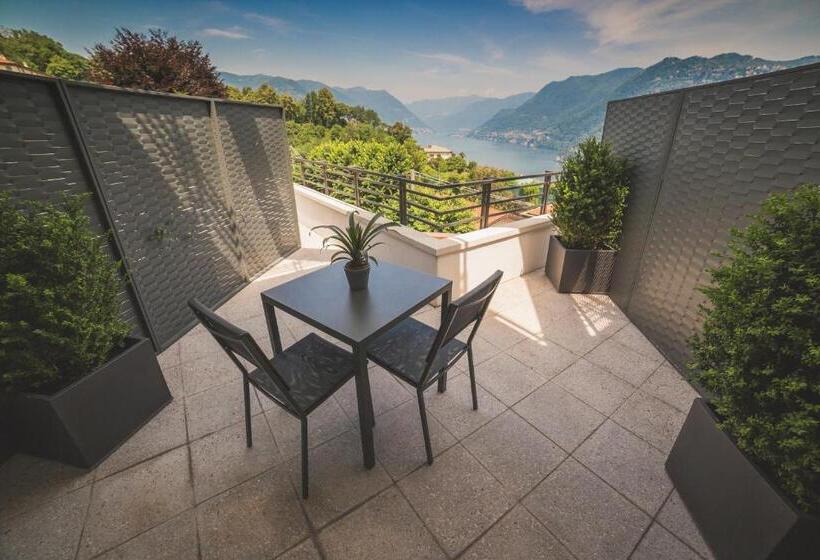 Suite with lake view, B&b Vista Lago