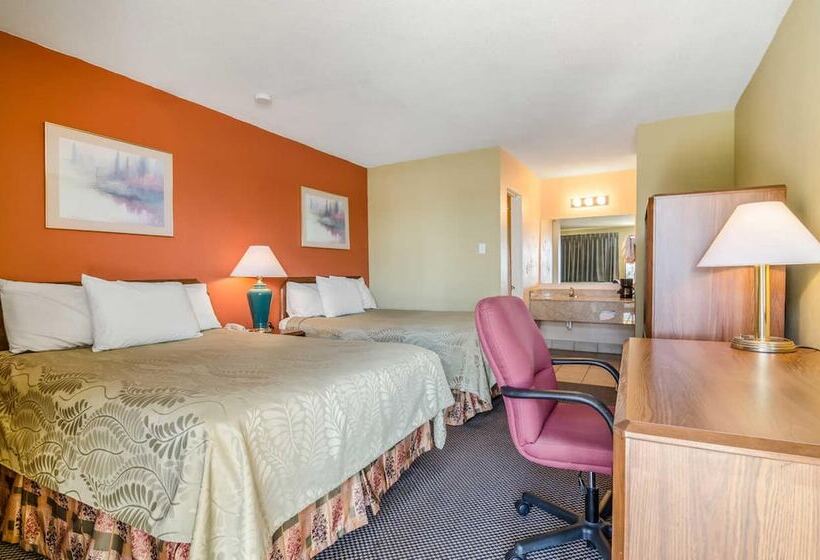 Номер Стандарт 2 Двуспальные Кровати, Executive Inn Dodge City, Ks