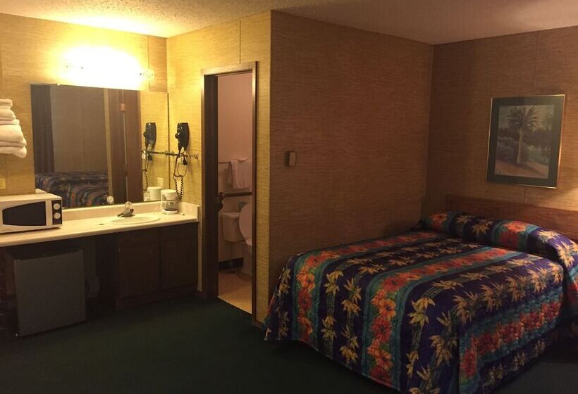 스탠다드 룸 더블 침대 2개, Burr Oak Motel