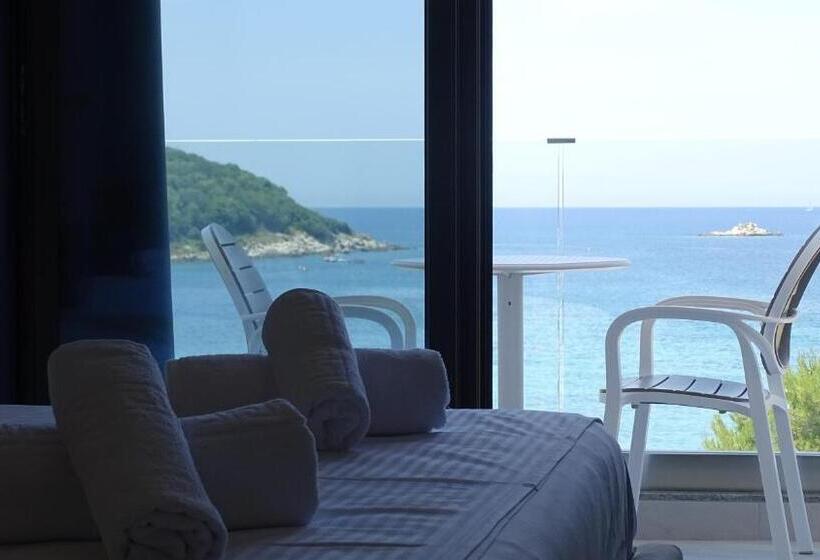 Quarto Deluxe Vista Mar, King Hotel Ksamil