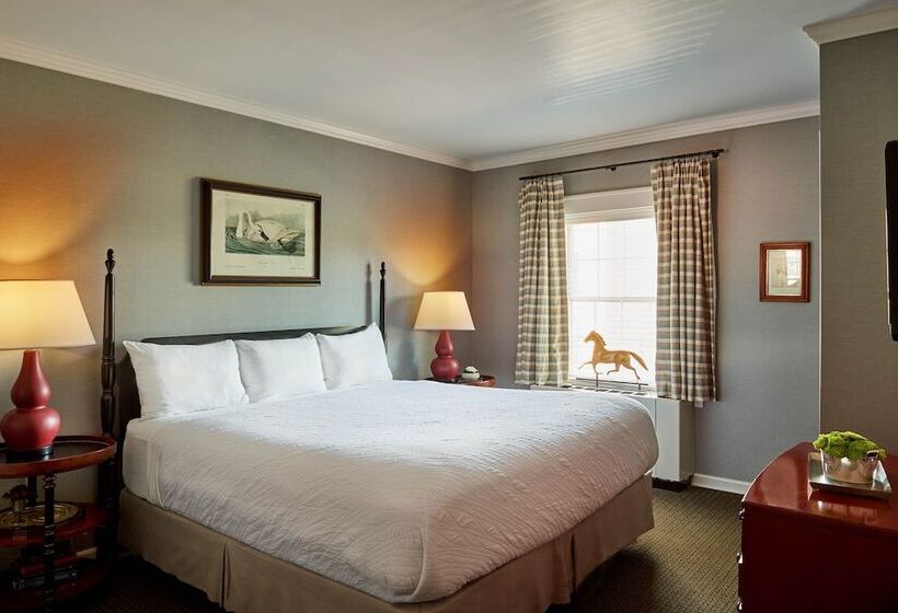 キングサイズベッドのデラックスルーム, Colgate Inn