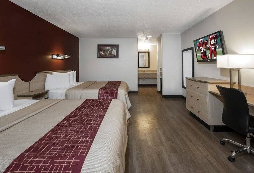 Номер Deluxe Адаптированный для Инвалидов, Red Roof Inn Indianapolis  Greenwood