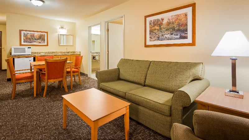 Люкс Кровать Кинг, Duluth Inn & Suites Near Spirit Mountain