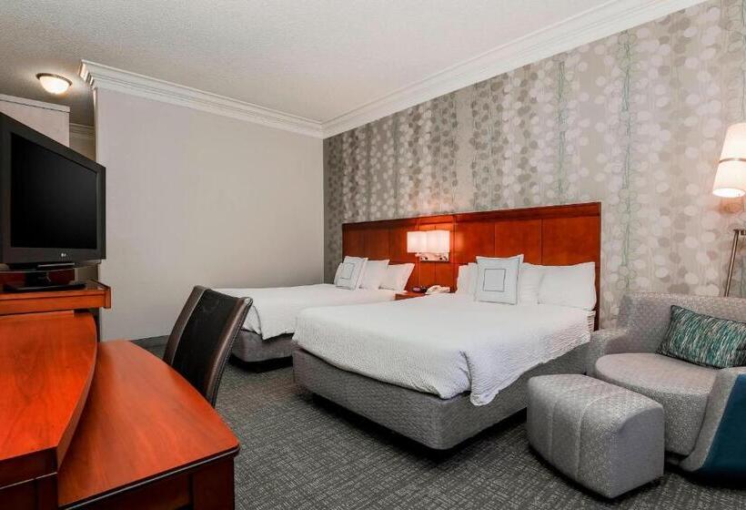 Номер Стандарт 2 Двуспальные Кровати, Courtyard By Marriott Orlando Lake Mary North