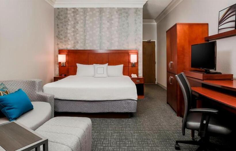 Quarto Estandar Cama King para Deficientes Físicos, Courtyard By Marriott Orlando Lake Mary North
