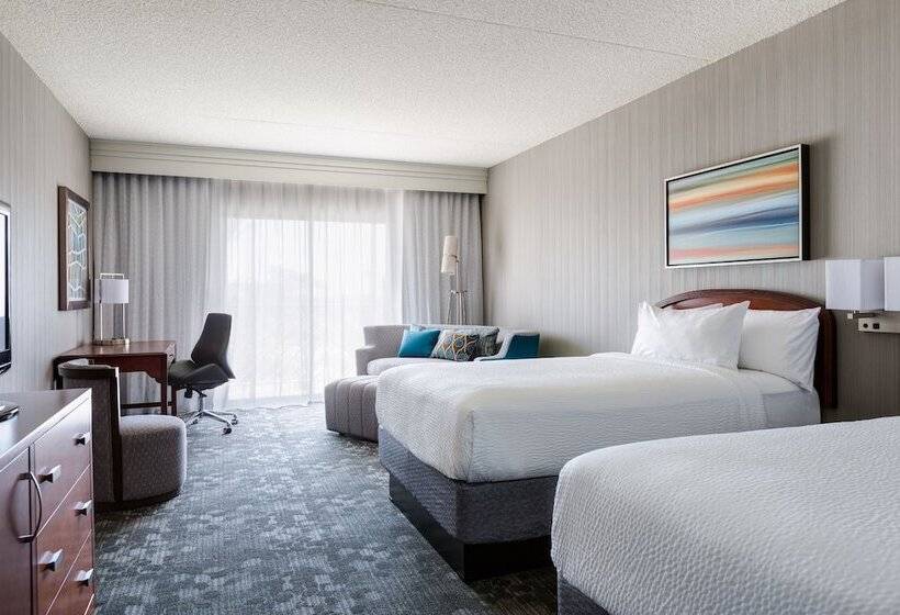 اتاق استاندارد با 2 تخت دوبل, Courtyard By Marriott Scottsdale Old Town