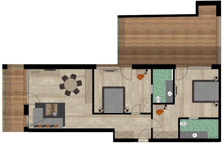 آپارتمان 2 خوابه, Chalet Obergurgl Luxury Apartments