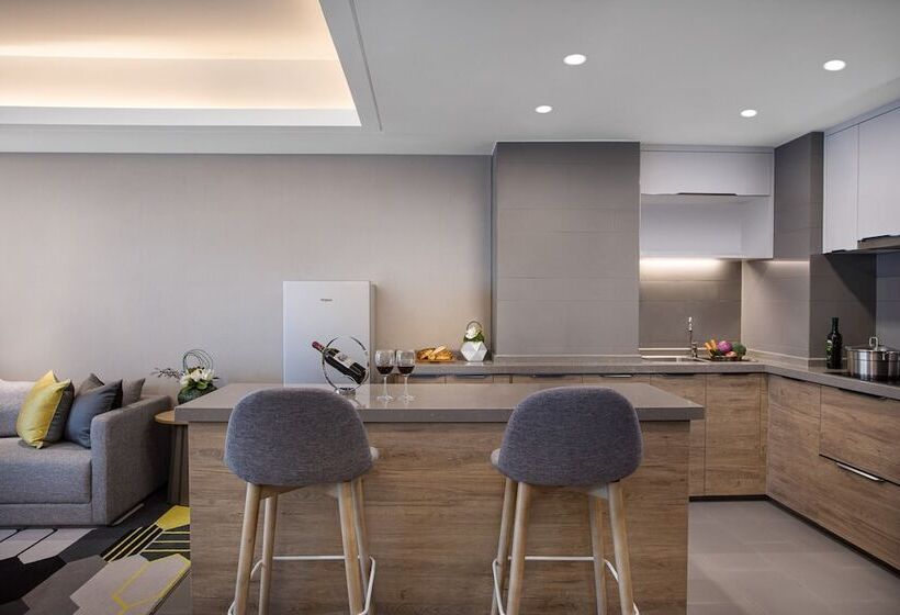 آپارتمان مدیریتی 2 خوابه, Citadines Keqiao Shaoxing