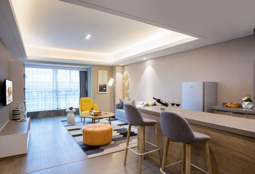آپارتمان مدیریتی 2 خوابه, Citadines Keqiao Shaoxing