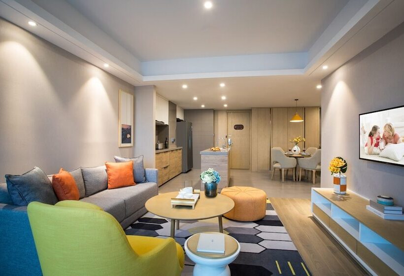 آپارتمان مدیریتی 2 خوابه, Citadines Keqiao Shaoxing