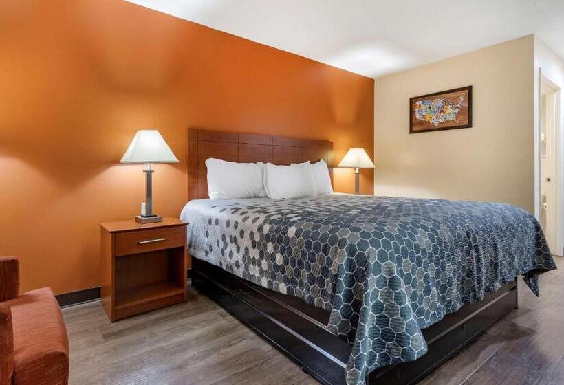 带大床的标准间, Econo Lodge