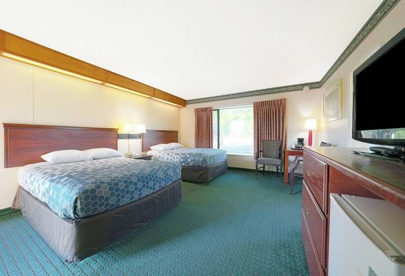 Номер Стандарт 2 Двуспальные Кровати, Broadway Inn Portland Downtown