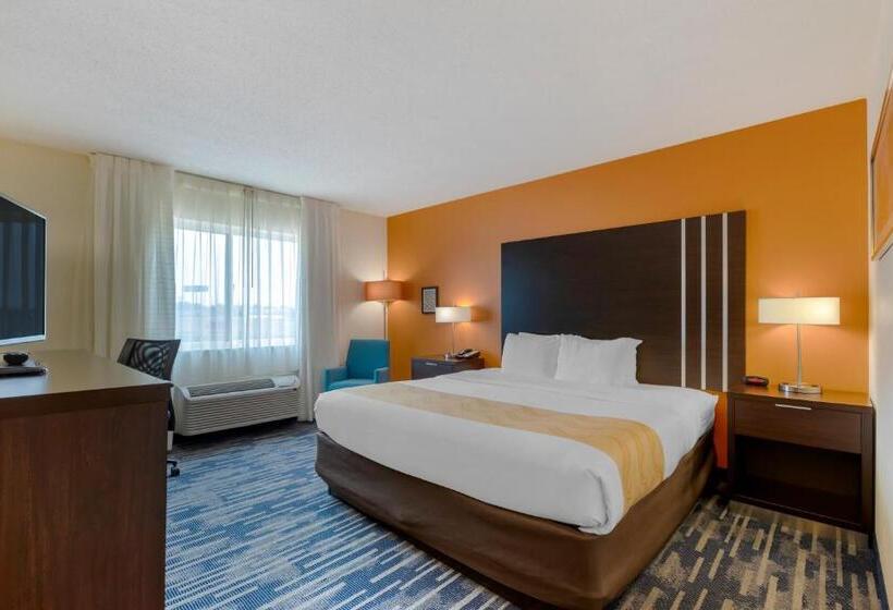 Номер Стандарт Кровать Кинг Адаптированный для Инвалидов, Quality Inn & Suites Keokuk North