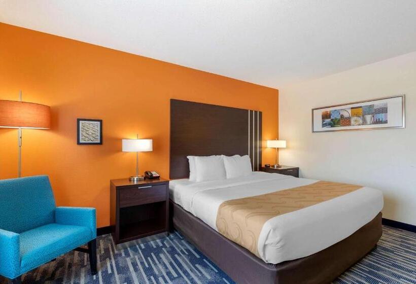Номер Стандарт Кровать Кинг Адаптированный для Инвалидов, Quality Inn & Suites Keokuk North