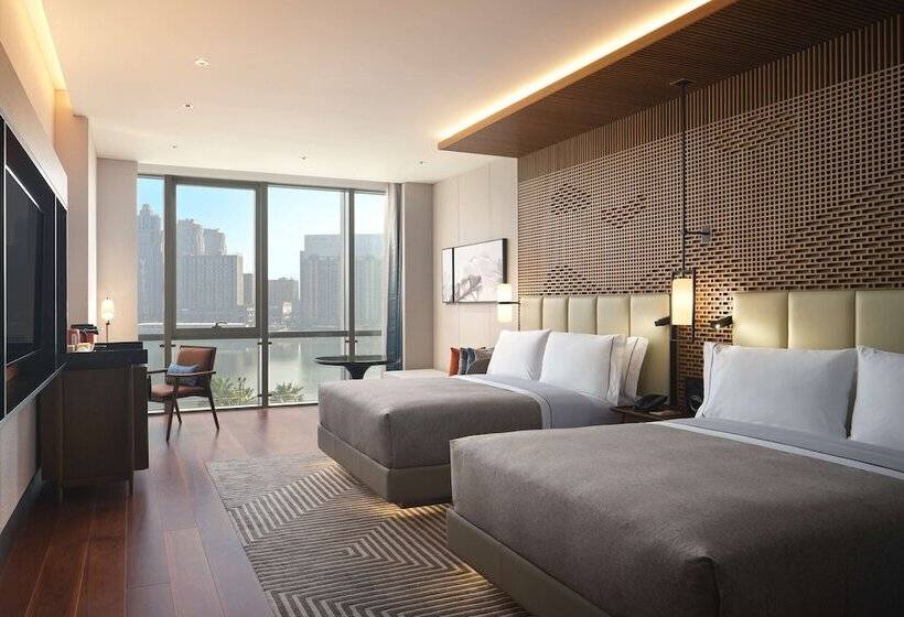 Quarto Deluxe Vista Lago, Canopy By Hilton Hangzhou Jinsha Lake