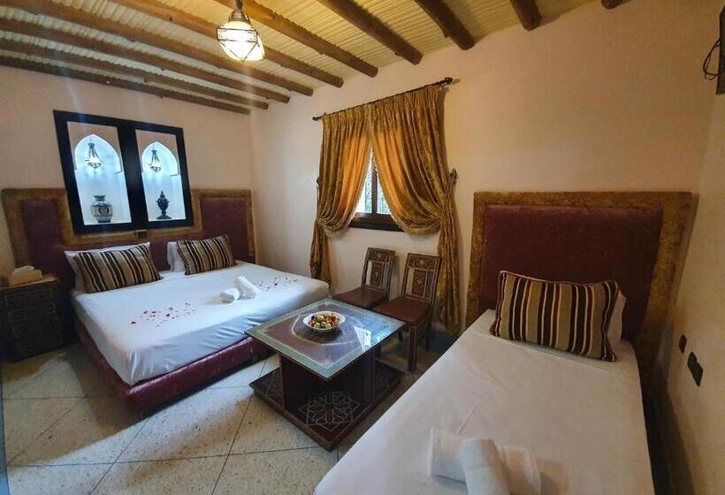 Номер Стандарт Трехместный, Dar Assarou   Toubkal National Park Lodge