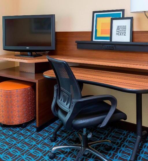 اتاق استاندارد با تخت بزرگ, Fairfield Inn & Suites By Marriott Galesburg