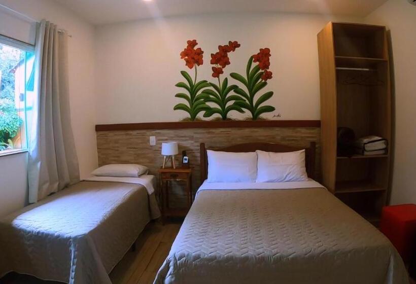 标准三人间, Pousada Das Orquideas20