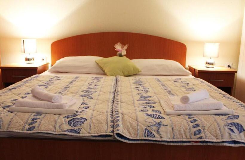 اتاق استاندارد با بالکن و چشم‌انداز دریا, Guesthouse Podaca