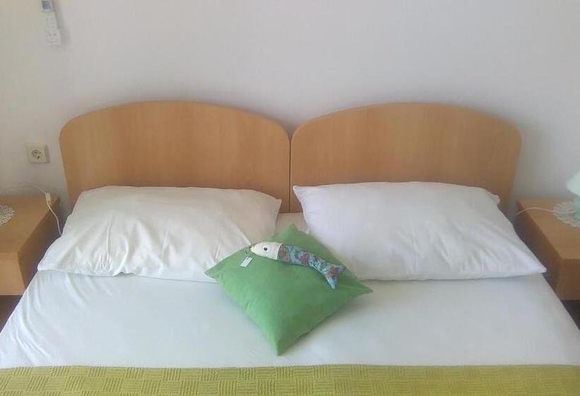 اتاق استاندارد با بالکن و چشم‌انداز دریا, Guesthouse Podaca