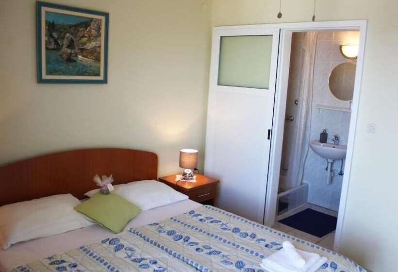 اتاق استاندارد با بالکن و چشم‌انداز دریا, Guesthouse Podaca