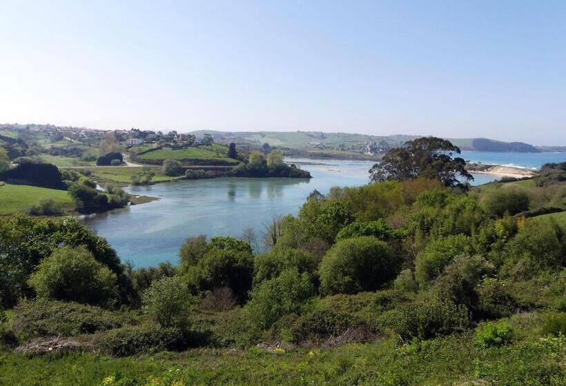 침실 1개 바다 전망 아파트, El Mirador De Trasvia Comillas