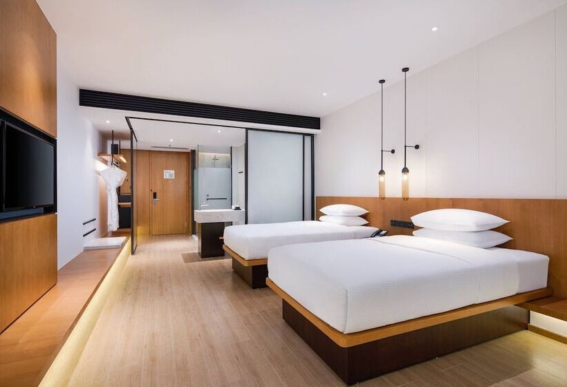 Quarto Deluxe Vista Cidade, Fairfield By Marriott Foshan Nanhai