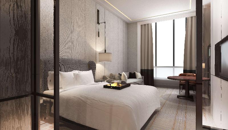스탠다드 룸 킹사이즈 침대, Hilton Beijing Daxing
