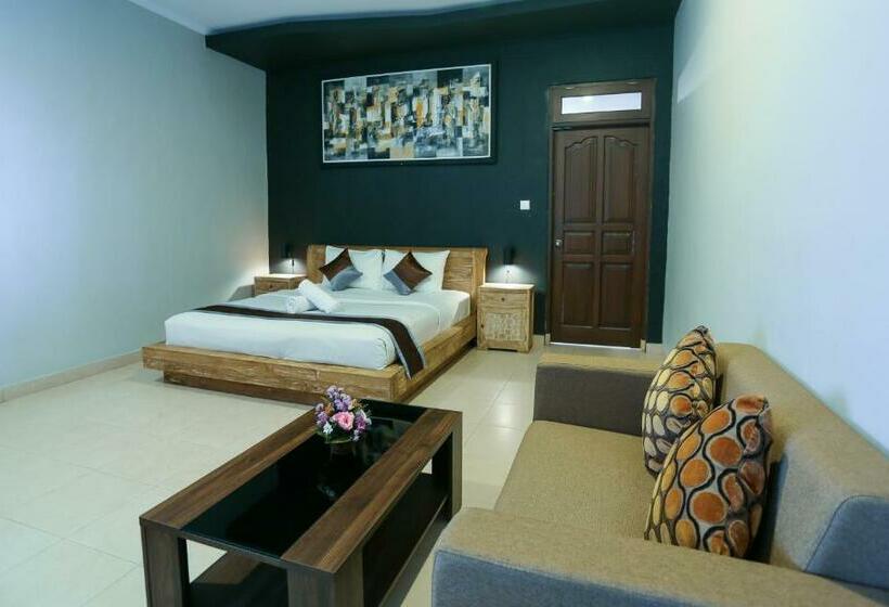 Pokój Deluxe, Curve House Umalas