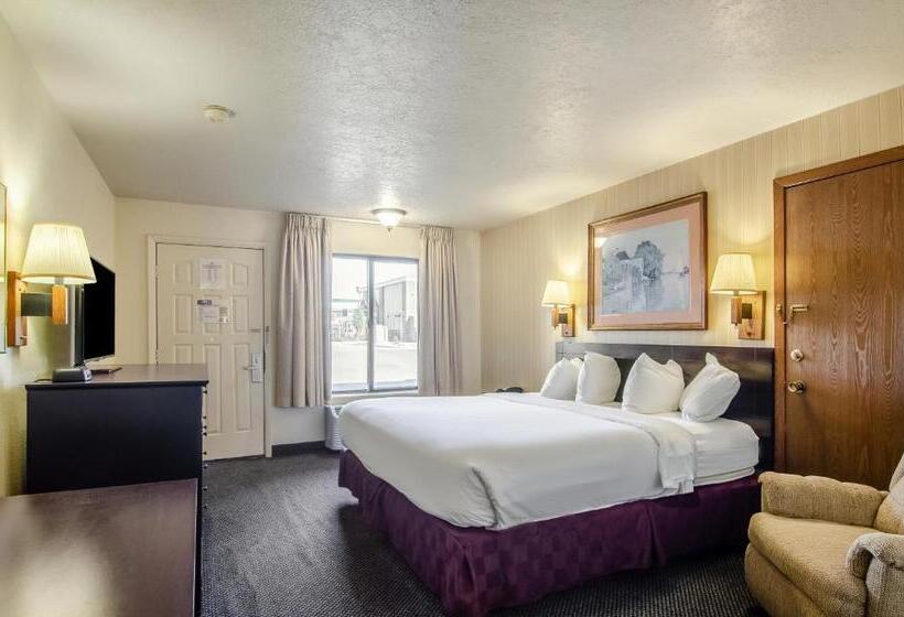 适合残疾人士使用的带超级大床的标准间, Americas Best Value Inn & Suites Ft. Collins E At I25