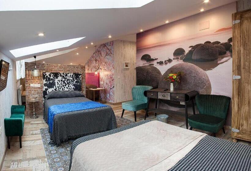 4인용 스탠다드 룸, Hostal El Aparcamiento