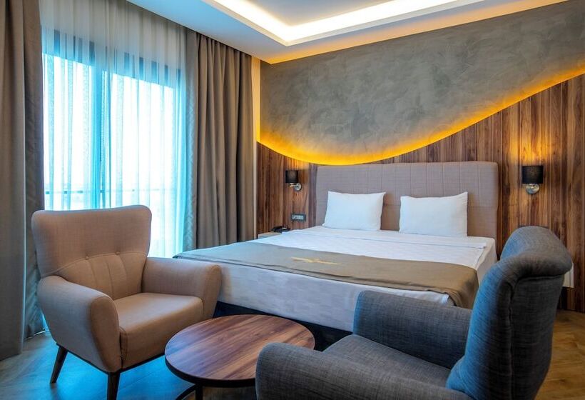 اتاق استاندارد با چشم‌انداز دریا, Maril Beach & Spa Hotel