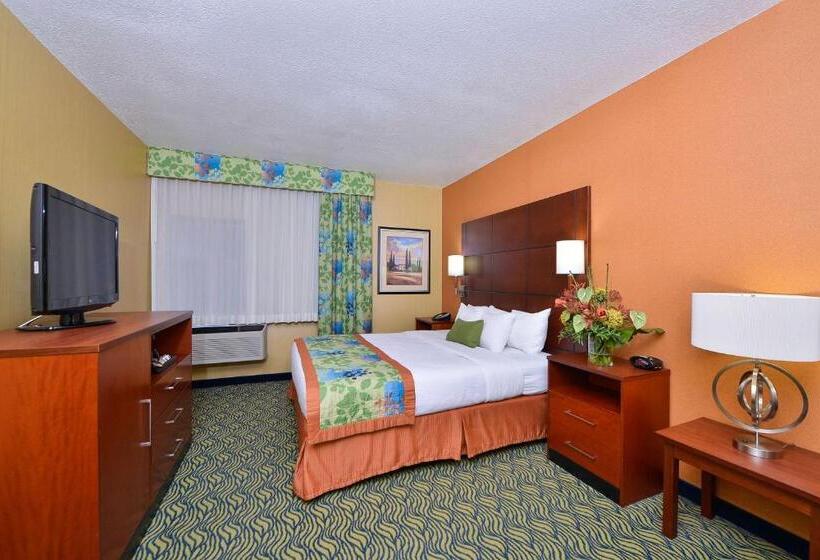 Номер Стандарт Кровать Кинг Адаптированный для Инвалидов, Best Western Plus Fresno Inn