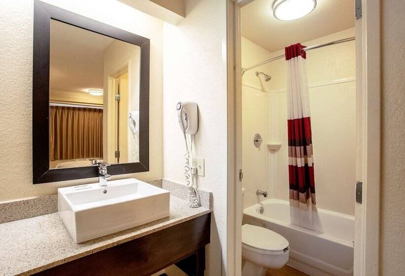 스탠다드 룸 킹사이즈 침대, Red Roof Inn Plus+ Baltimore Washington Dc/bwi Airport