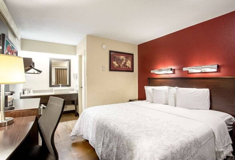 스탠다드 룸 킹사이즈 침대, Red Roof Inn Plus+ Baltimore Washington Dc/bwi Airport