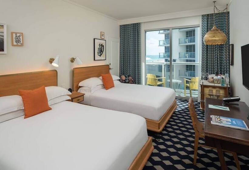 Номер Стандарт 2 Двуспальные Кровати, Andaz Miami Beach, By Hyatt