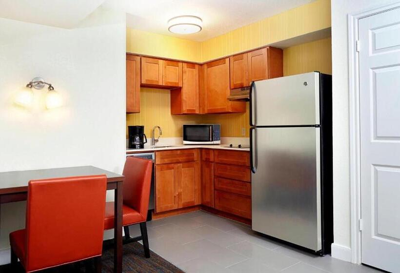 Студия Стандарт Двуспальная Кровать, Residence Inn Houston By The Galleria