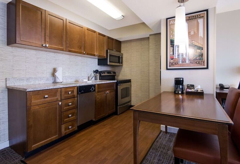 Suite met 2 Slaapkamers, Sonesta Es Suites Chicago Downtown Magnificent Mile  Medical