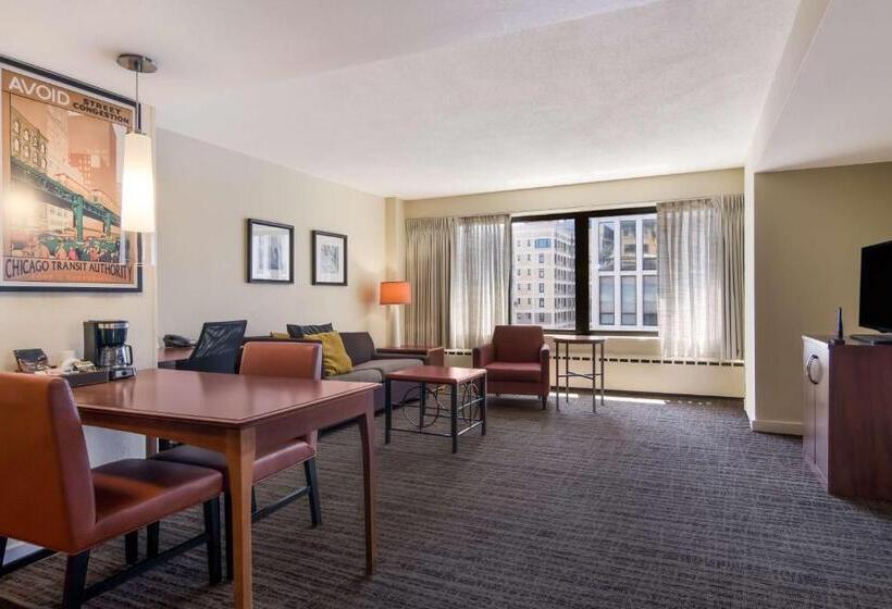 Suite met Kingsize Bed, Sonesta Es Suites Chicago Downtown Magnificent Mile  Medical