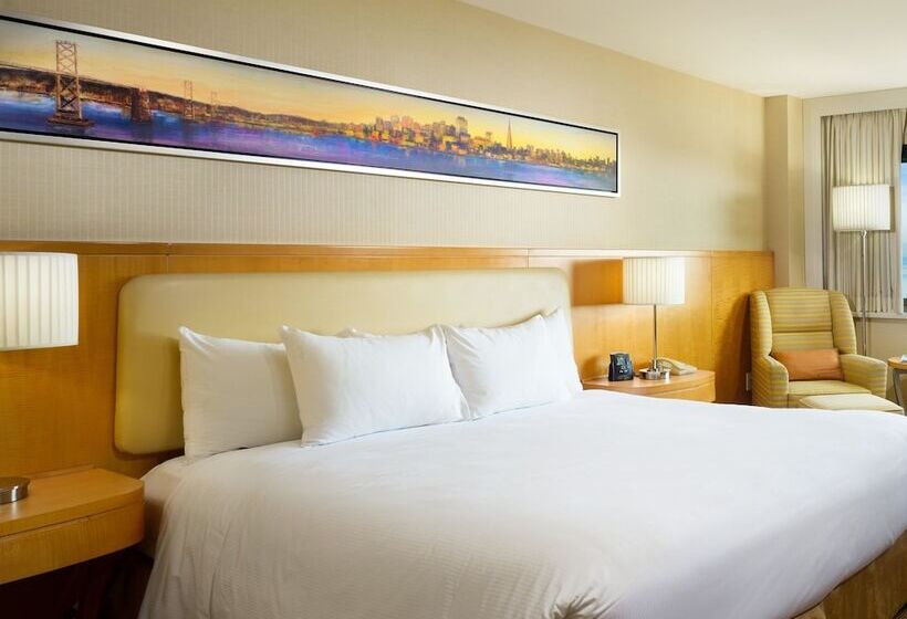 Deluxe Kamer met Kingsize Bed, Hilton San Francisco Airport Bayfront