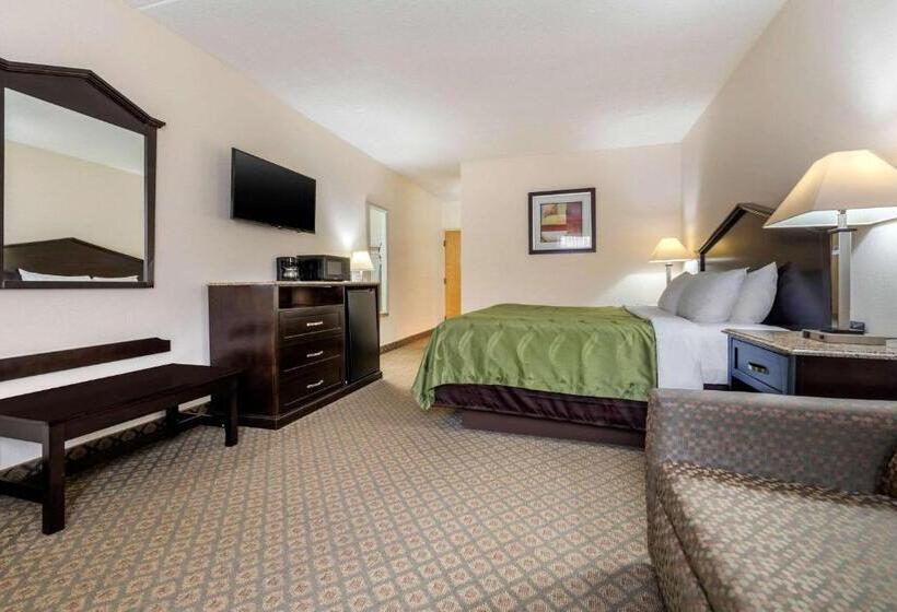 Standardzimmer Kingsize Bett, Quality Inn Fort Wayne