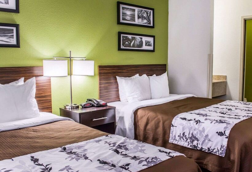اتاق استاندارد با 2 تخت دوبل, Sleep Inn Richmond South