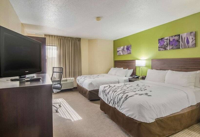 Номер Стандарт 2 Двуспальные Кровати, Sleep Inn Wytheville I77 And I81