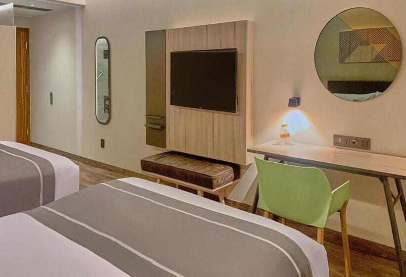 ２ダブルベッドのスタンダードルーム, City Express Plus By Marriott Mexicali