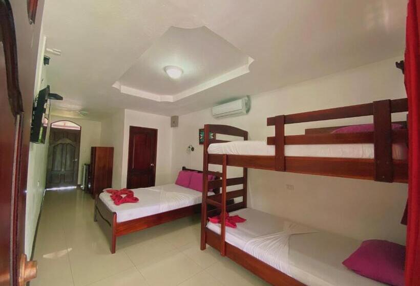 اتاق استاندارد چهارنفره با بالکن, Ocean View Lodge