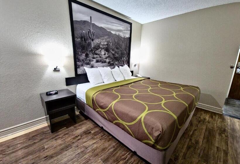 장애인을 위한 킹사이즈 침대 스탠다드 룸, Super 8 By Wyndham Goodyear/phoenix Area