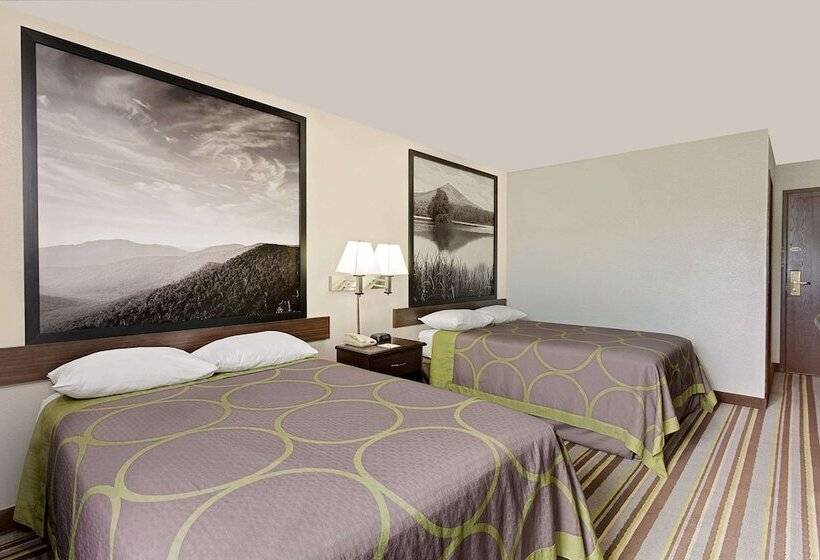 Номер Стандарт 2 Двуспальные Кровати, Super 8 By Wyndham Waynesboro