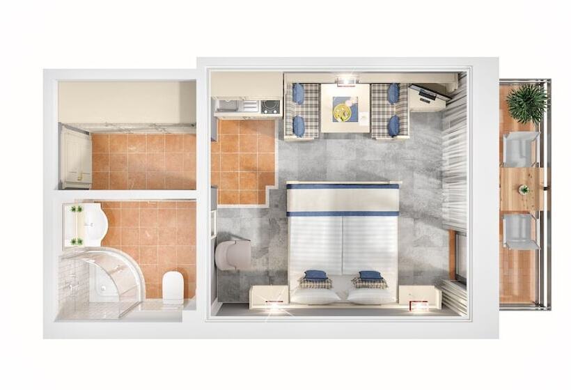 Номер Стандарт, Mondi Hotel Tscherms