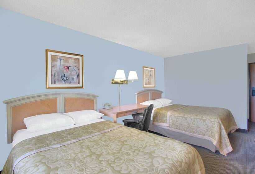 اتاق استاندارد با 2 تخت دوبل, Super 8 By Wyndham Augusta