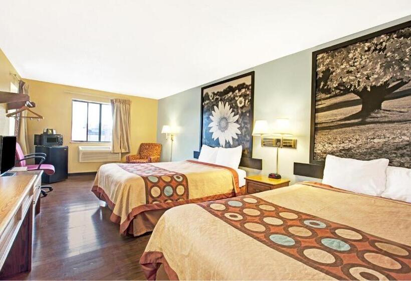 Quarto Estandar 2 Camas Casal, Super 8 By Wyndham Baltimore/essex Area